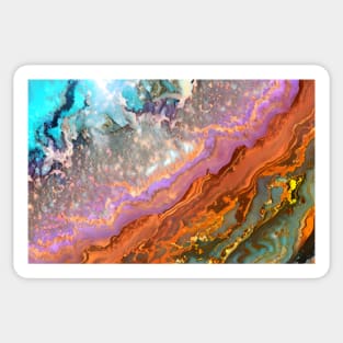 Gemstone Agate Jasper texture 15 Sticker